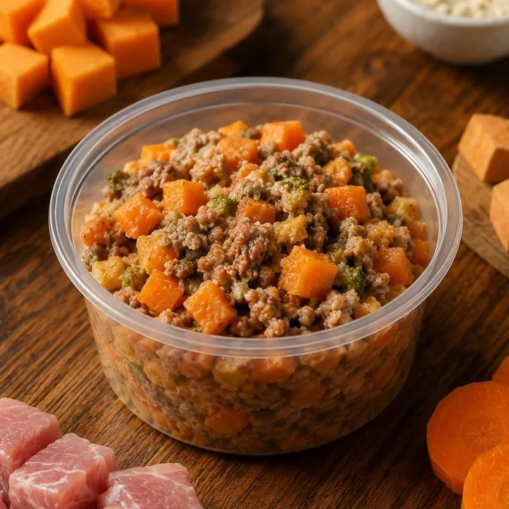 Pawporkby - Fresh pork dog food by Pawby Kitchen